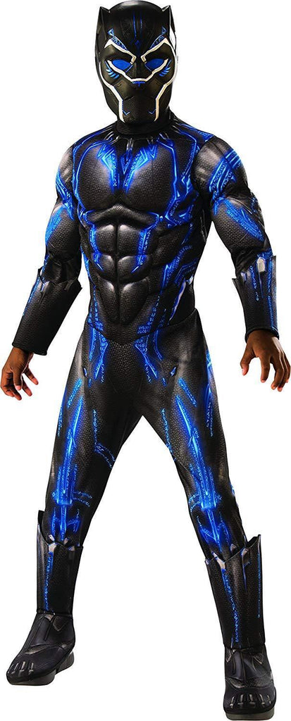 Black Panther Battle Suit Deluxe Muscle Chest Child Costume